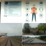 Milik Kemenhub Dirjend Perkeretaapian, Di Batu Bara Rigid Beton Tanpa Besi tikar